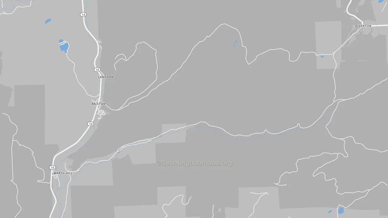 Transit Grade map of Masten, PA