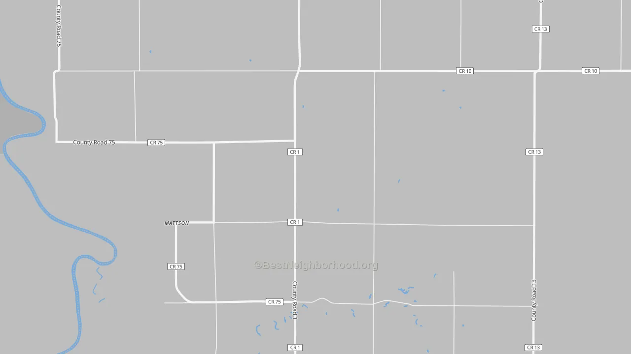 Transit Grade map of Mattson, MN