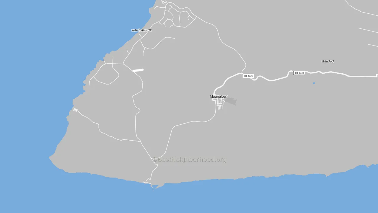 Transit Grade map of Mauna Loa, HI
