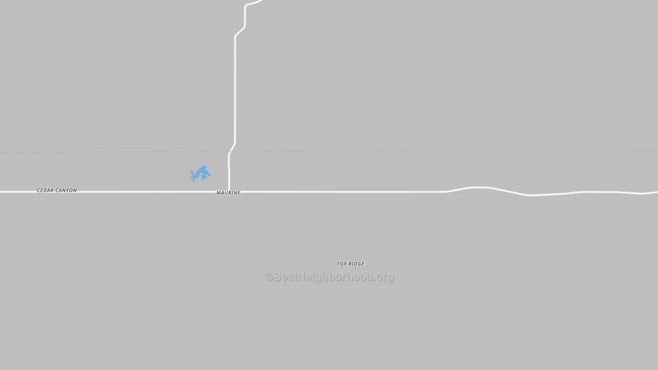 Transit Grade map of Maurine, SD