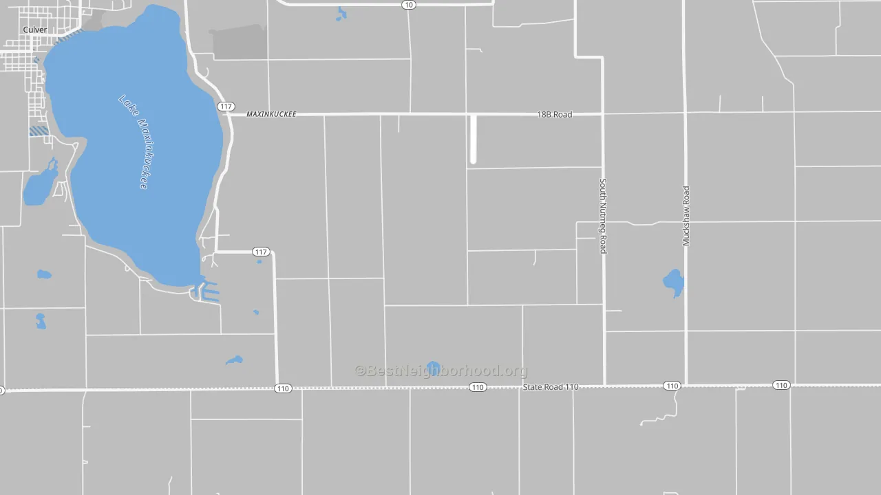 Transit Grade map of Maxinkuckee, IN