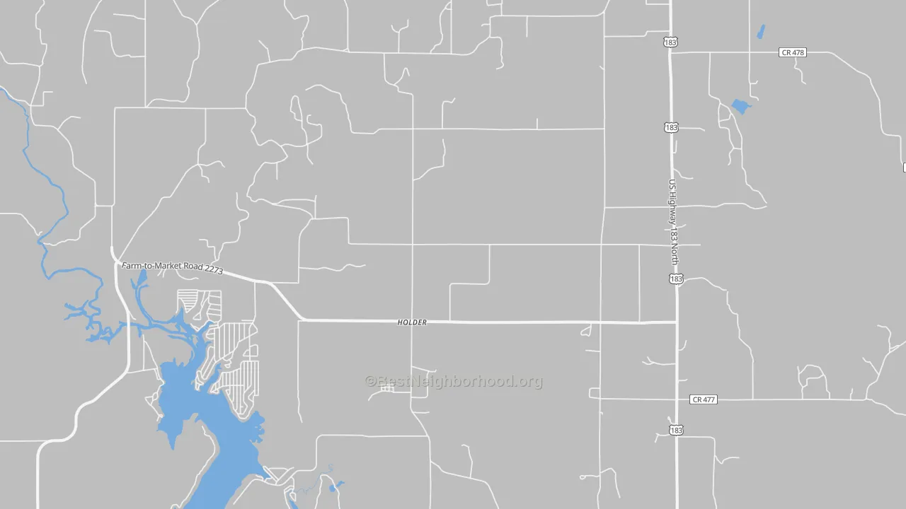 Transit Grade map of May, TX