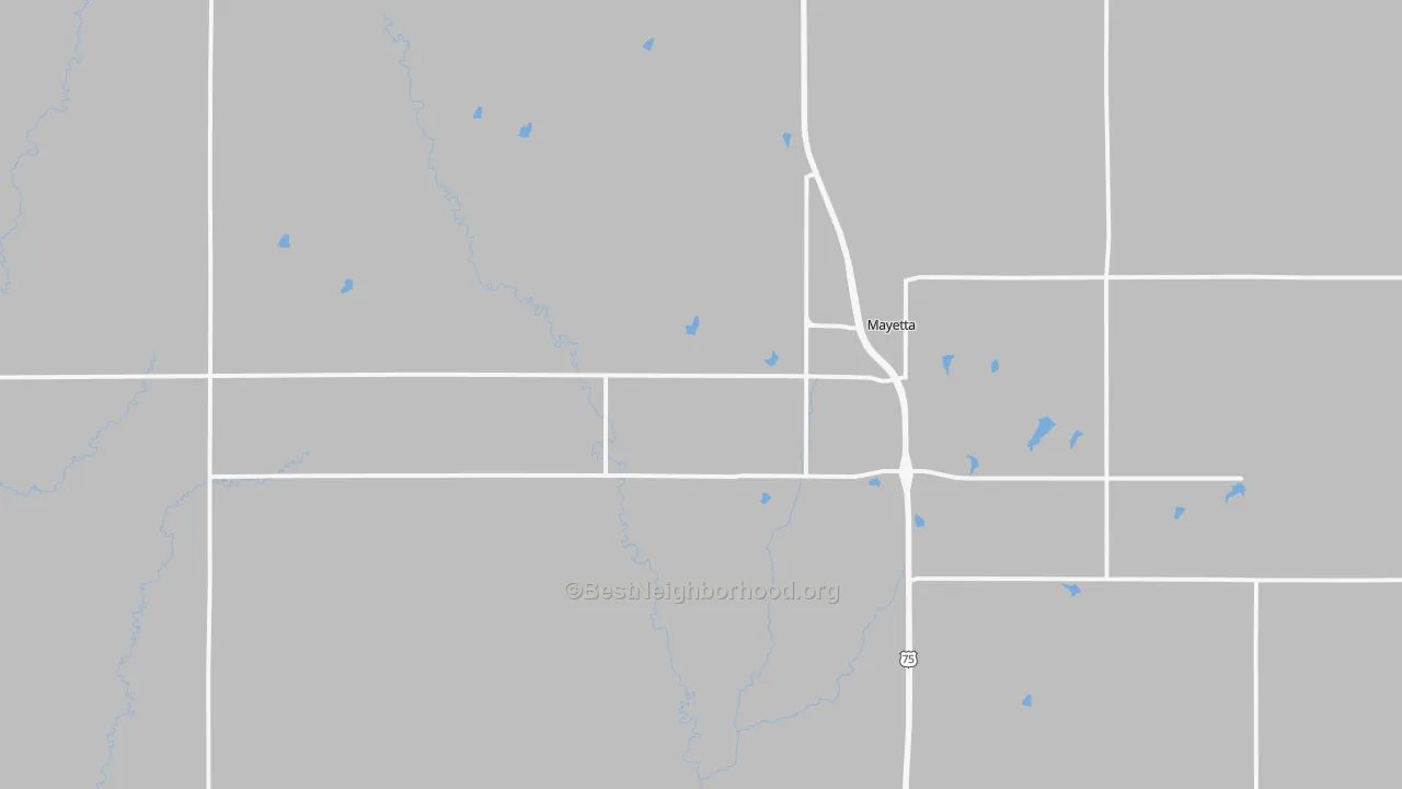 Transit Grade map of Mayetta, KS
