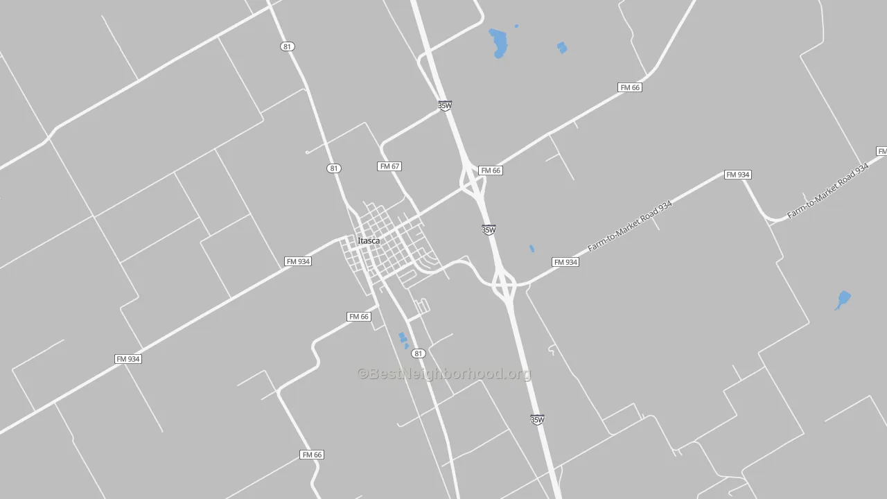 Transit Grade map of Mayfield, TX