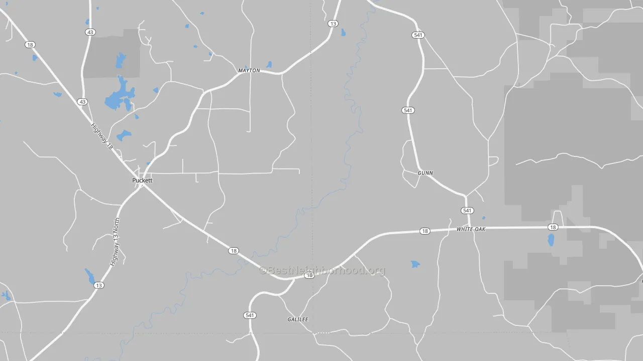 Transit Grade map of Mayton, MS