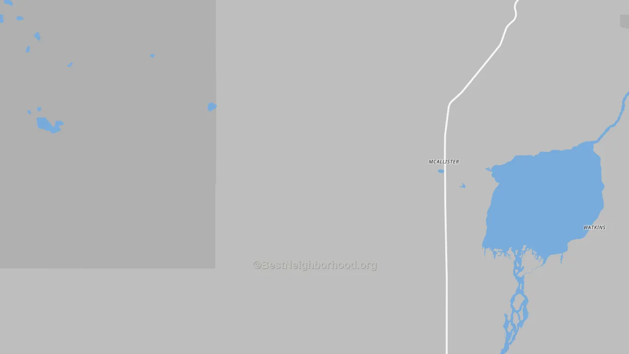 Transit Grade map of Mc Allister, MT