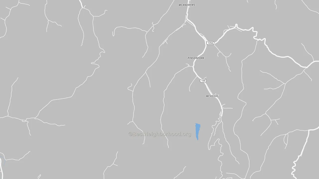 Transit Grade map of Mc Andrews, KY