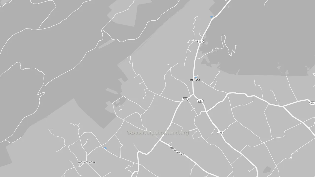 Transit Grade map of McCrea, PA