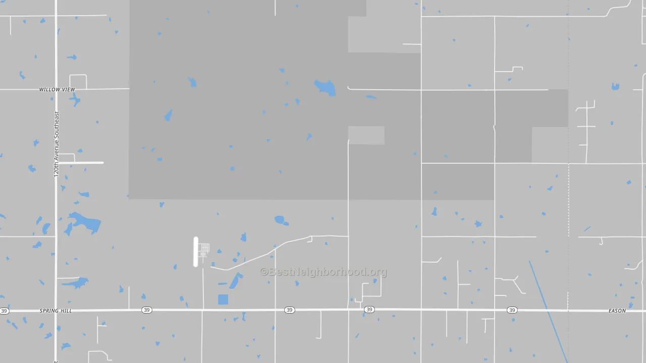 Transit Grade map of McKiddyville, OK