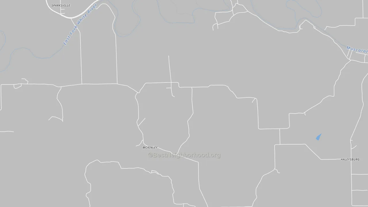 Transit Grade map of McKinley, IN