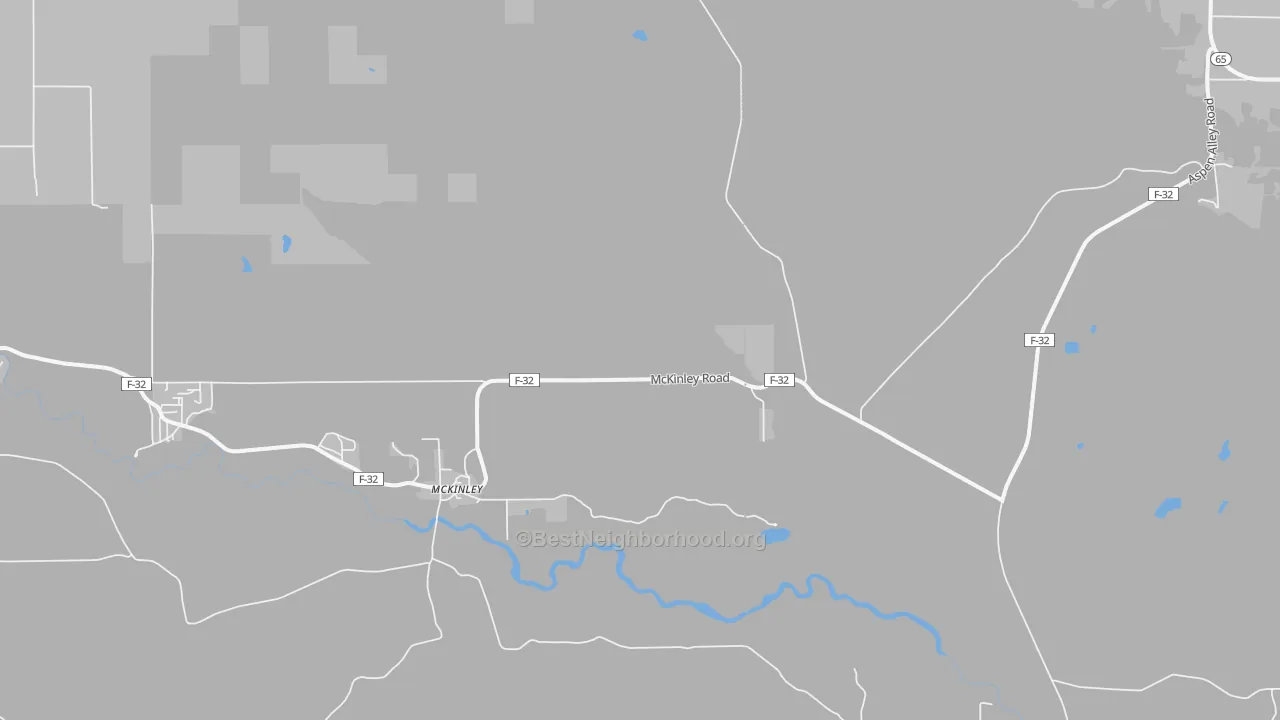 Transit Grade map of McKinley, MI