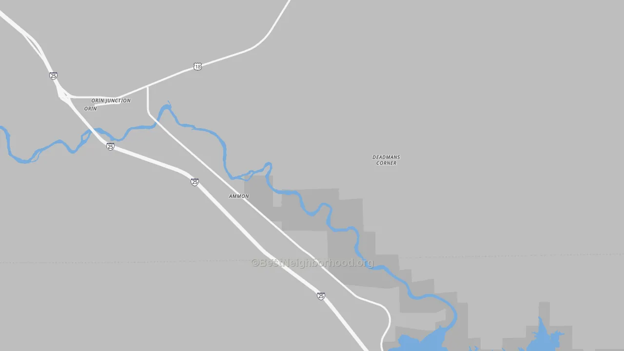 Transit Grade map of McKinley, WY