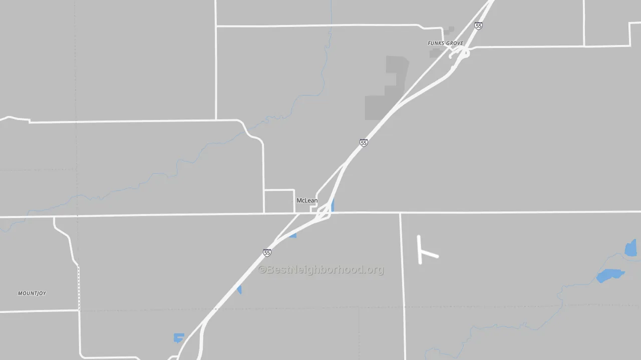 Transit Grade map of McLean, IL