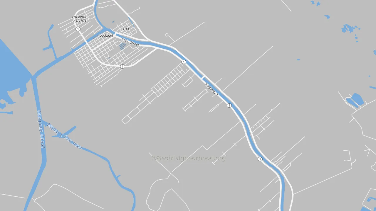 Transit Grade map of McLeod, LA