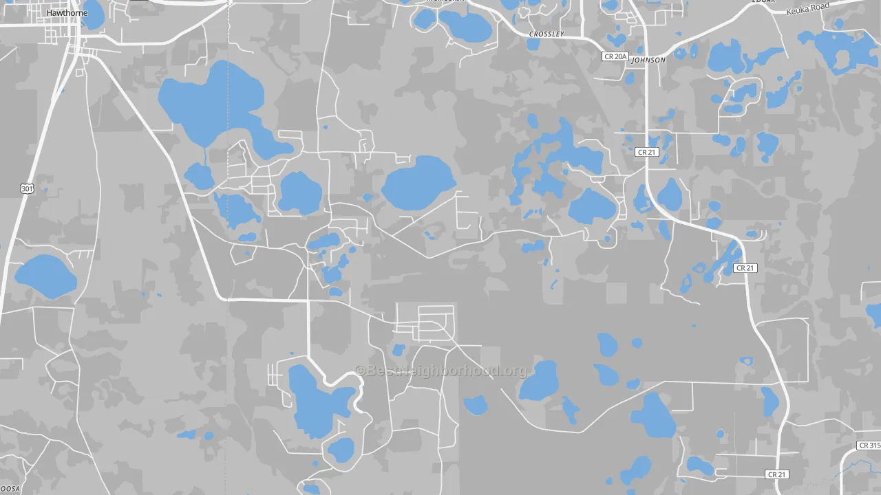 Transit Grade map of McMeekin, FL