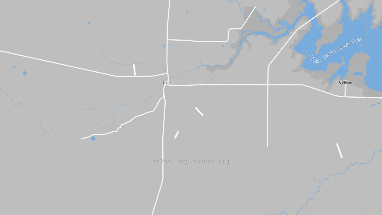 Transit Grade map of McMullen County, TX