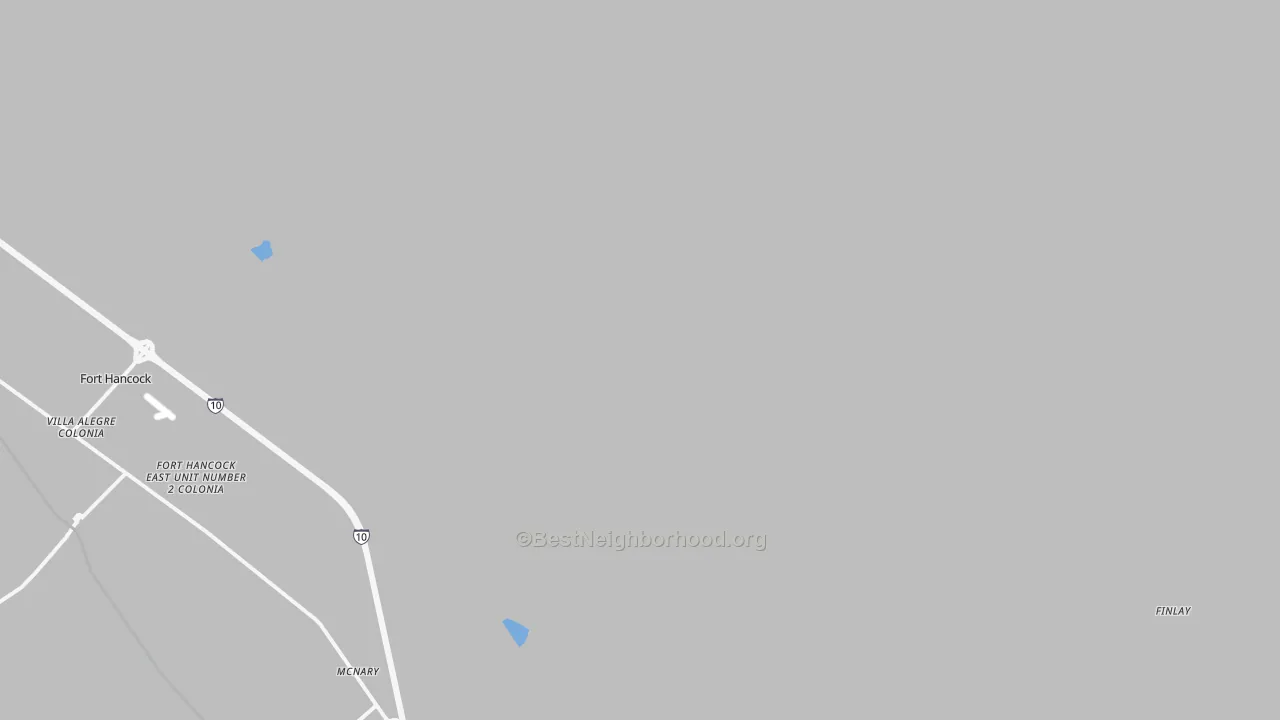 Transit Grade map of McNary, TX