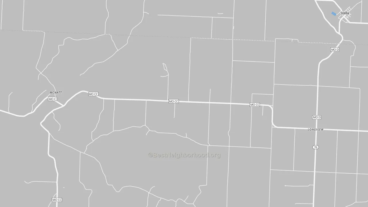 Transit Grade map of McNatt, MO