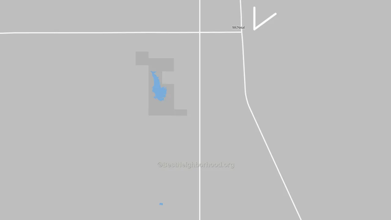 Transit Grade map of McNeal, AZ