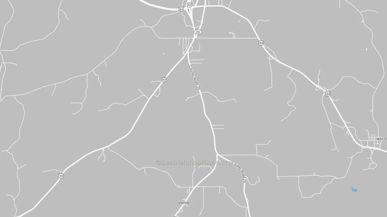 Transit Grade map of McVay, AL