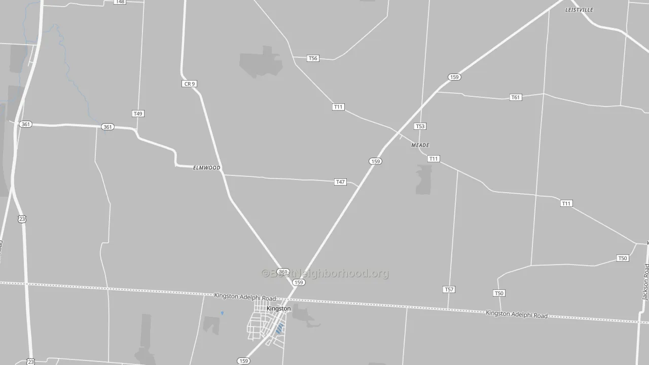 Transit Grade map of Meade, OH