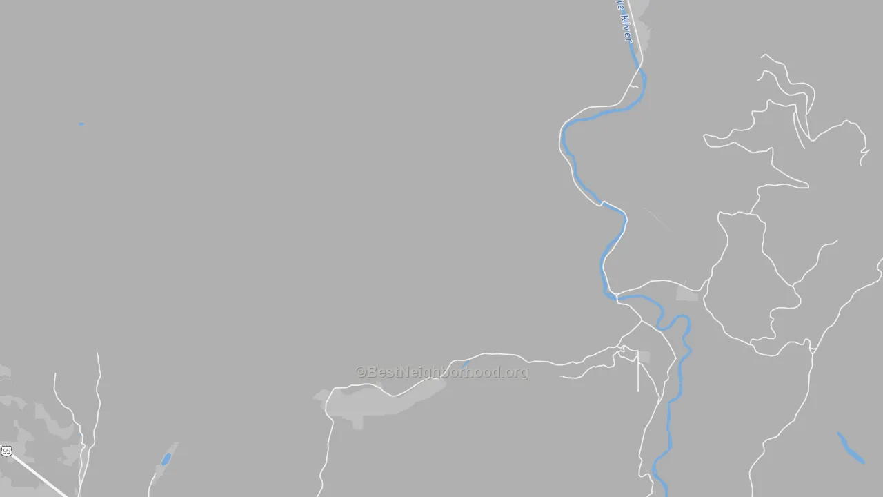 Transit Grade map of Meadow Creek, ID