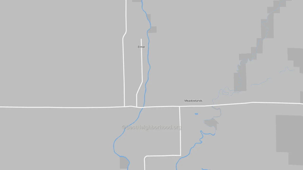 Transit Grade map of Meadowlands, MN