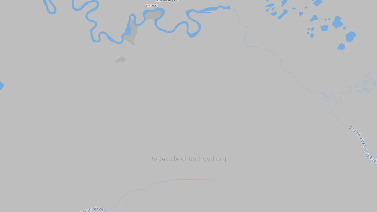 Transit Grade map of Medfra, AK