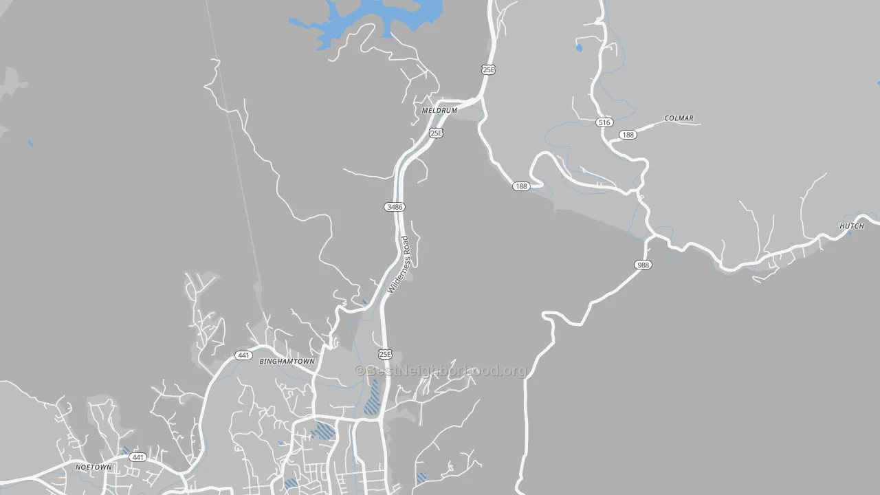 Transit Grade map of Meldrum, KY