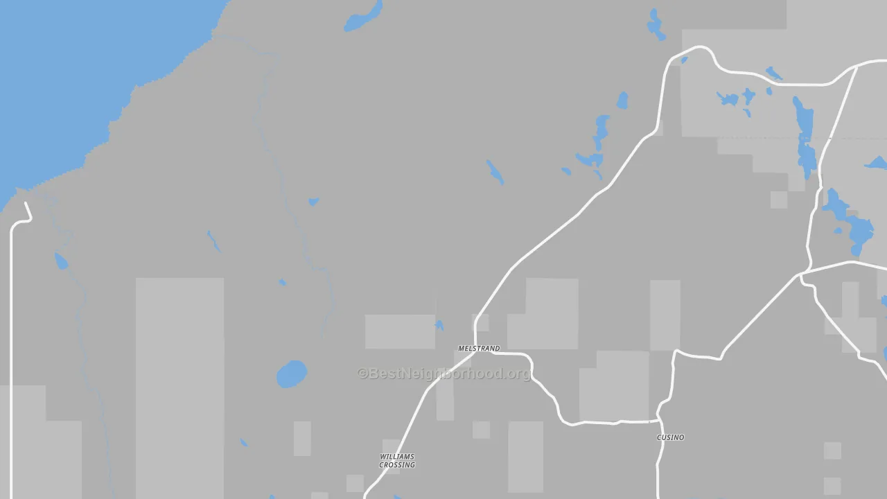 Transit Grade map of Melstrand, MI