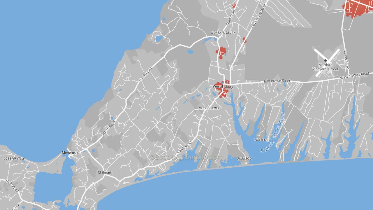 Transit Grade map of Menemsha, MA