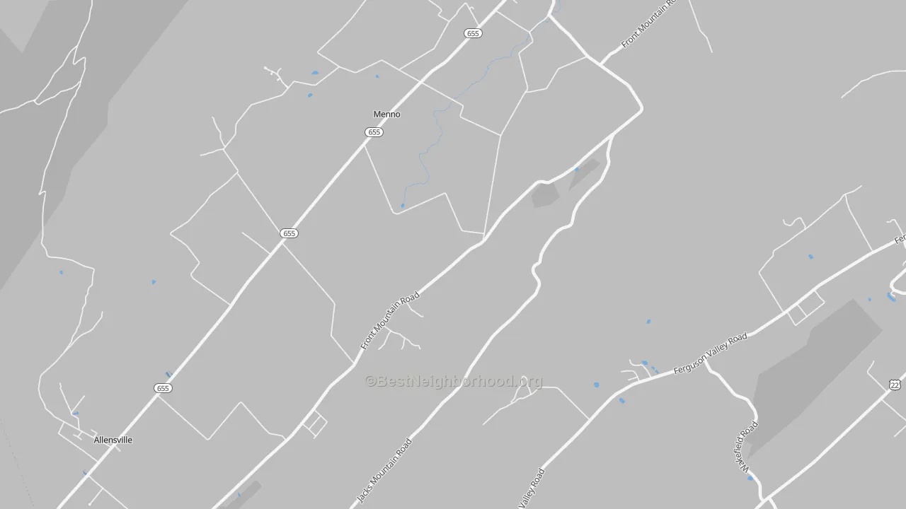 Transit Grade map of Menno, PA