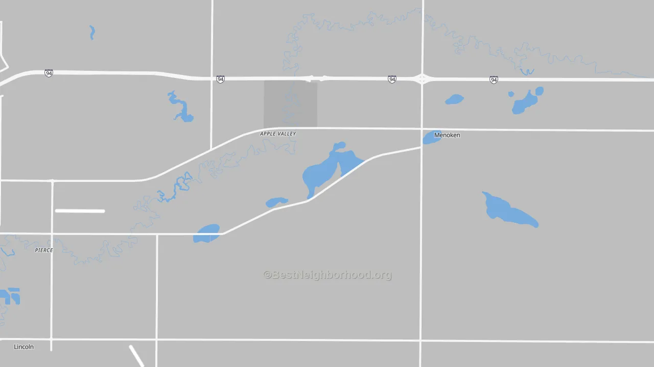 Transit Grade map of Menoken, ND
