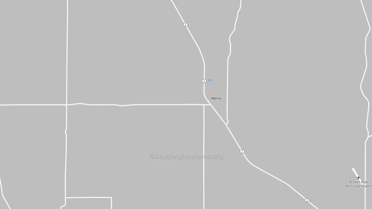 Transit Grade map of Merna, NE