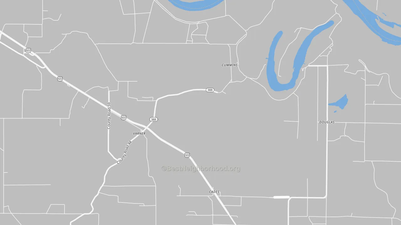 Transit Grade map of Meroney, AR