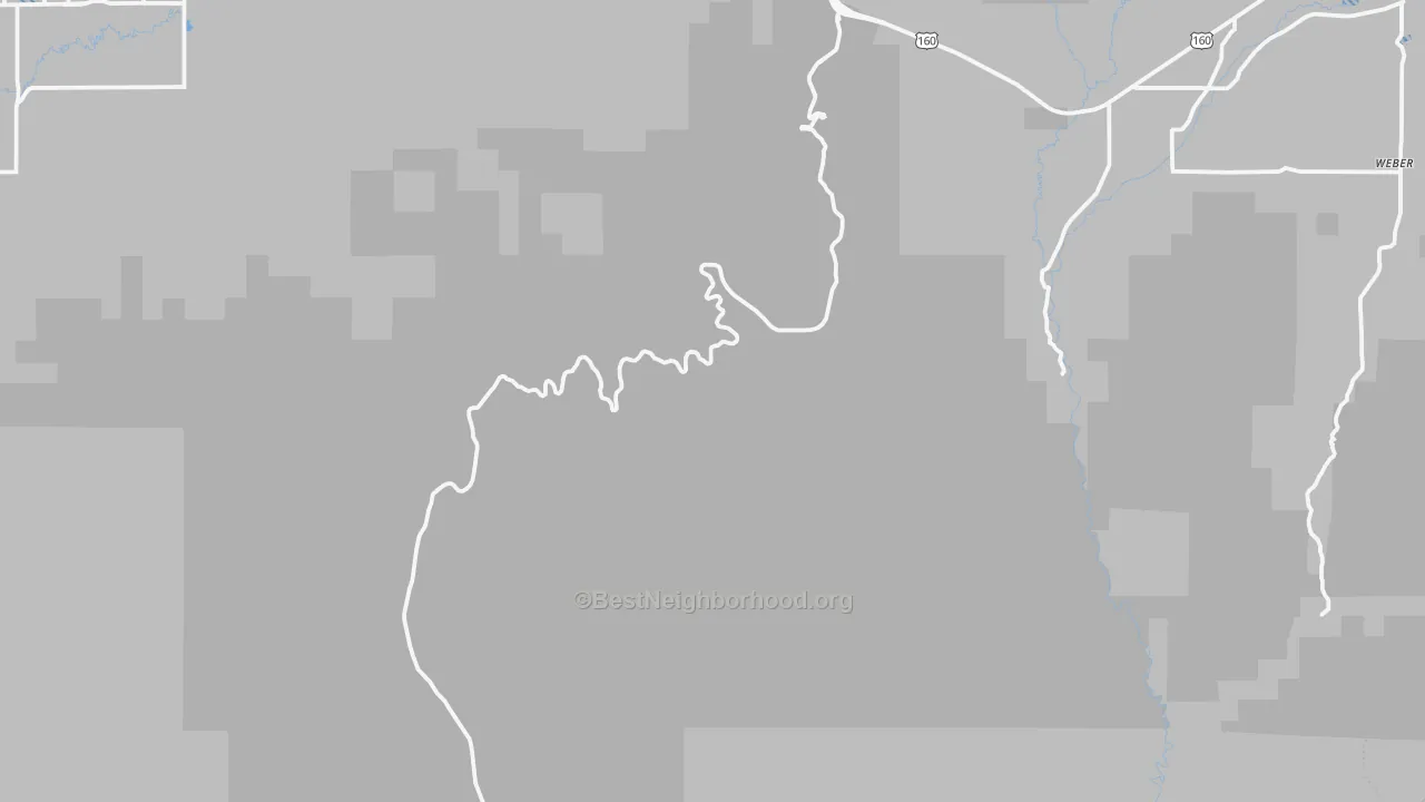 Transit Grade map of Mesa Verde National Park, CO