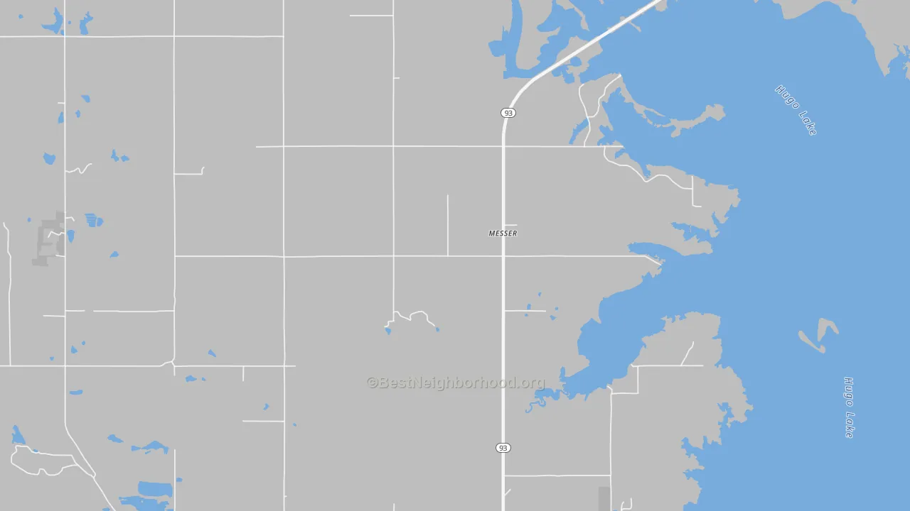 Transit Grade map of Messer, OK