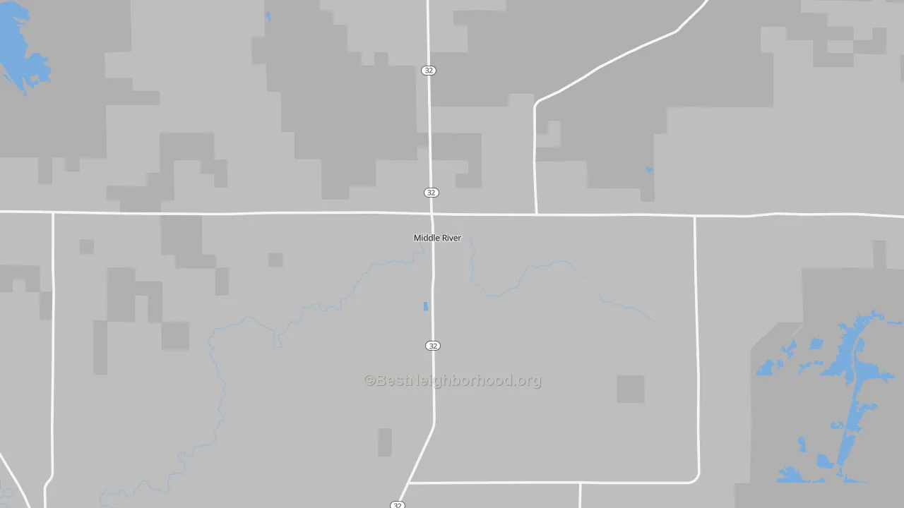 Transit Grade map of Middle River, MN