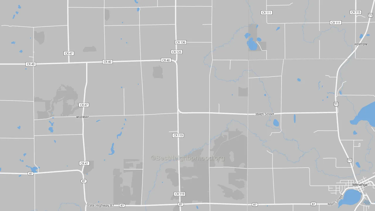 Transit Grade map of Midway, MN
