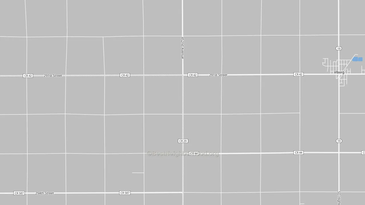Transit Grade map of Midway, SD