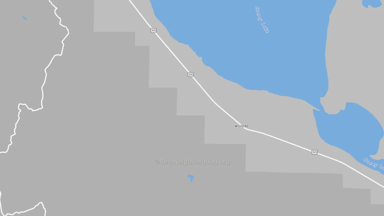 Transit Grade map of Milford, CA