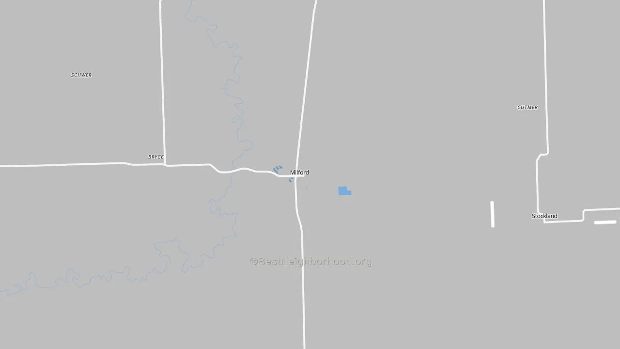Transit Grade map of Milford, IL