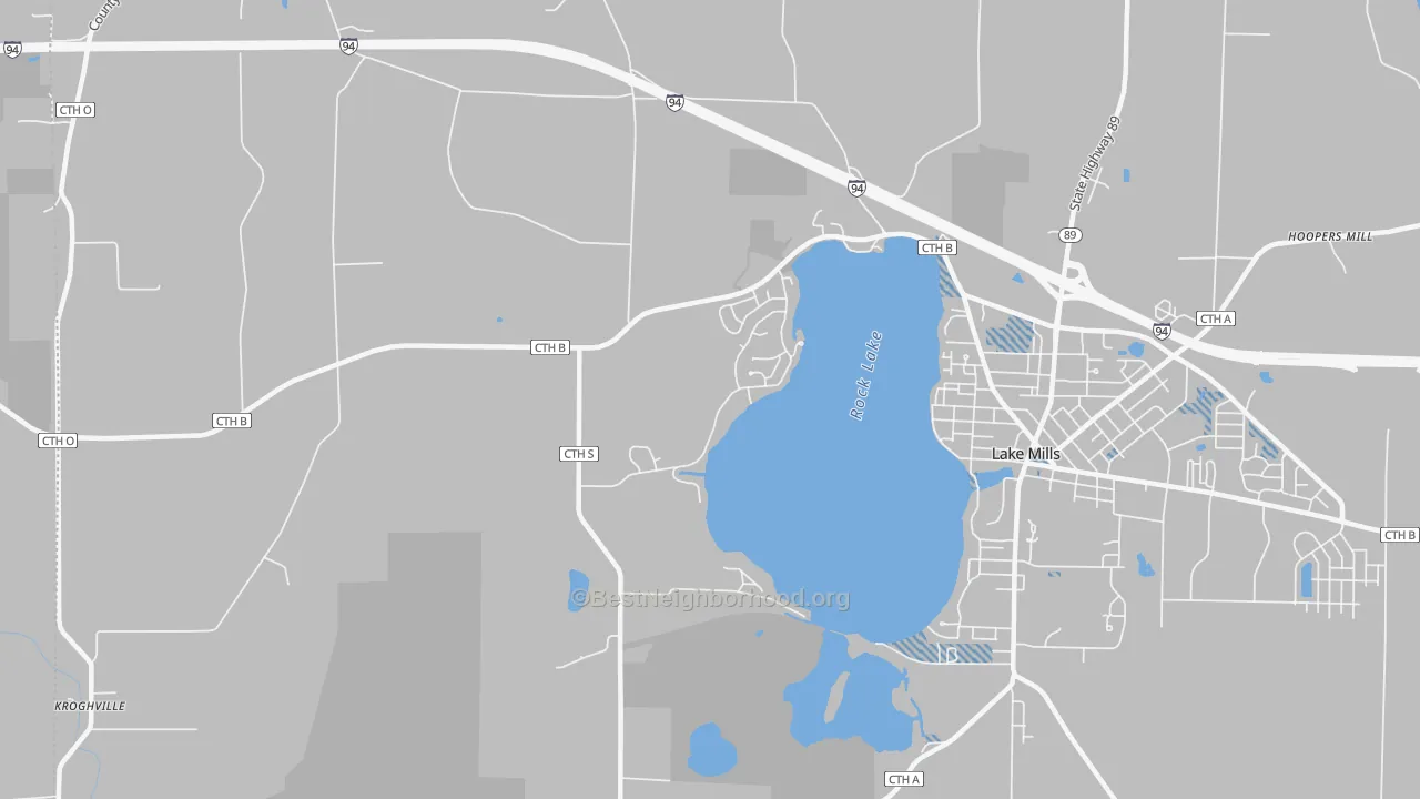 Transit Grade map of Milford, WI