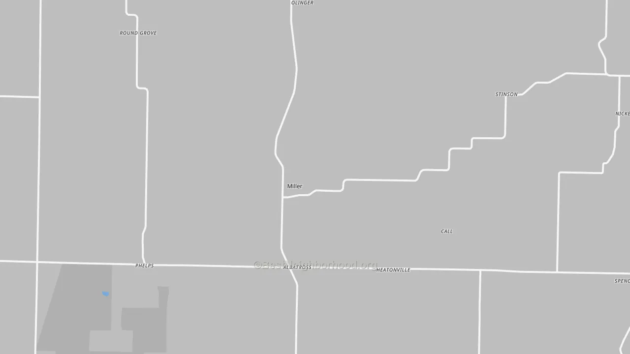 Transit Grade map of Miller, MO
