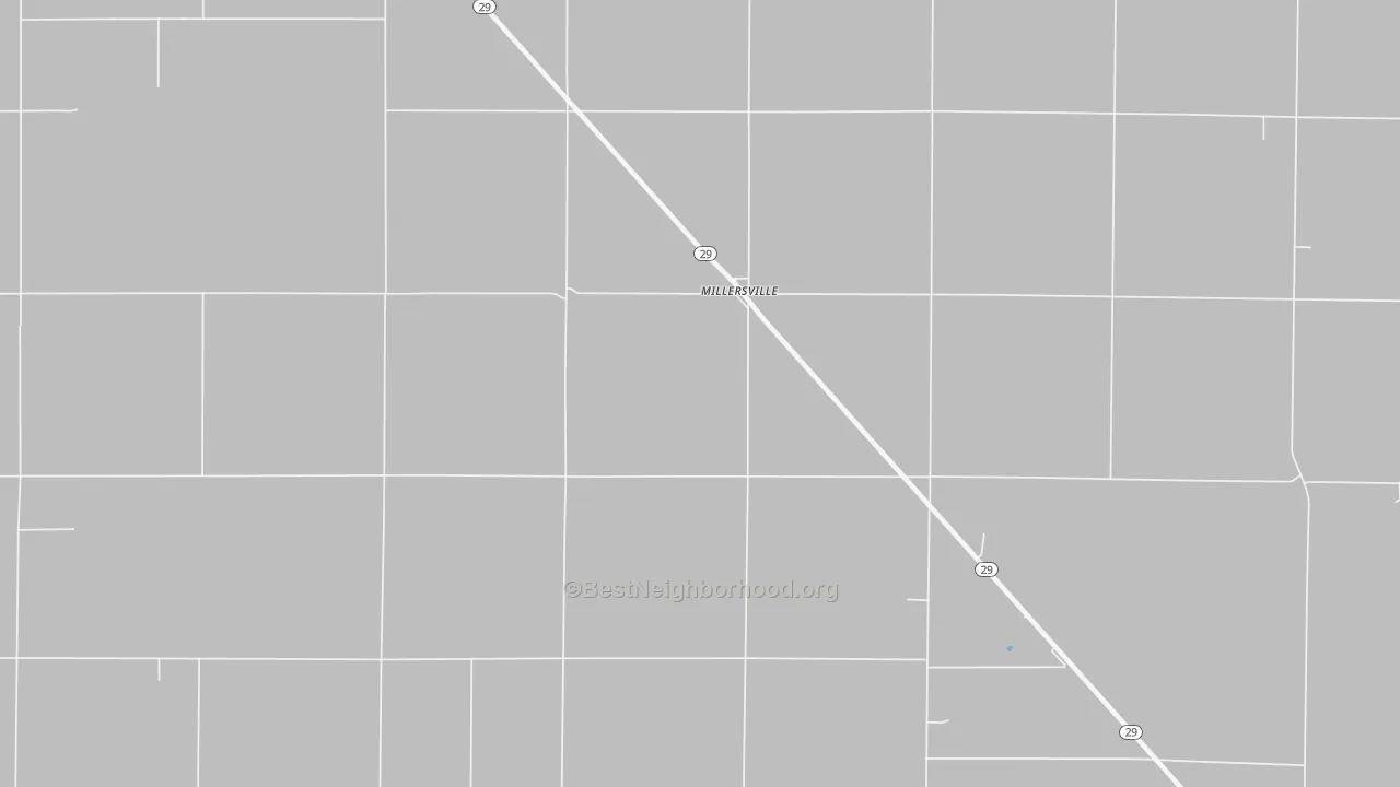 Transit Grade map of Millersville, IL