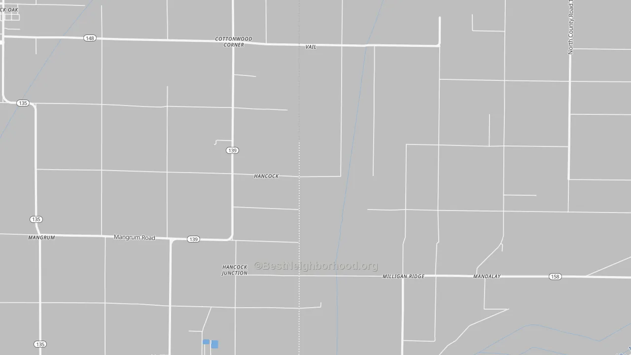 Transit Grade map of Milligan Ridge, AR