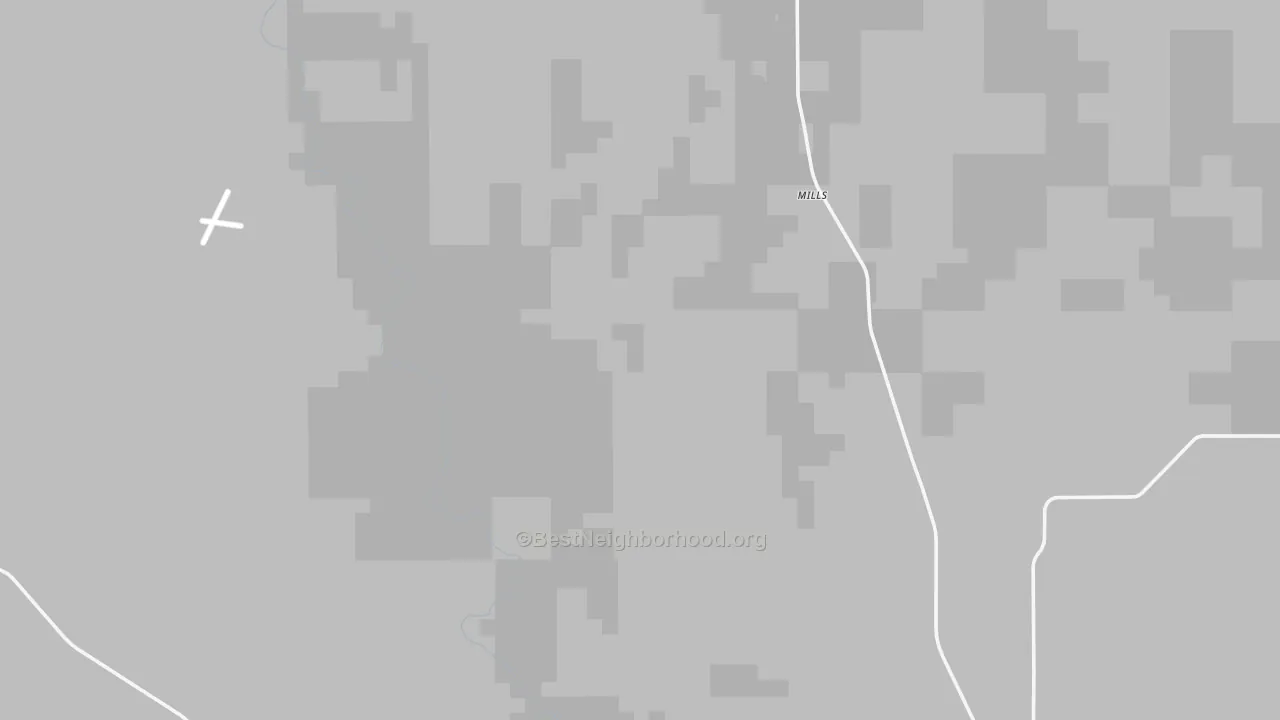 Transit Grade map of Mills, NM