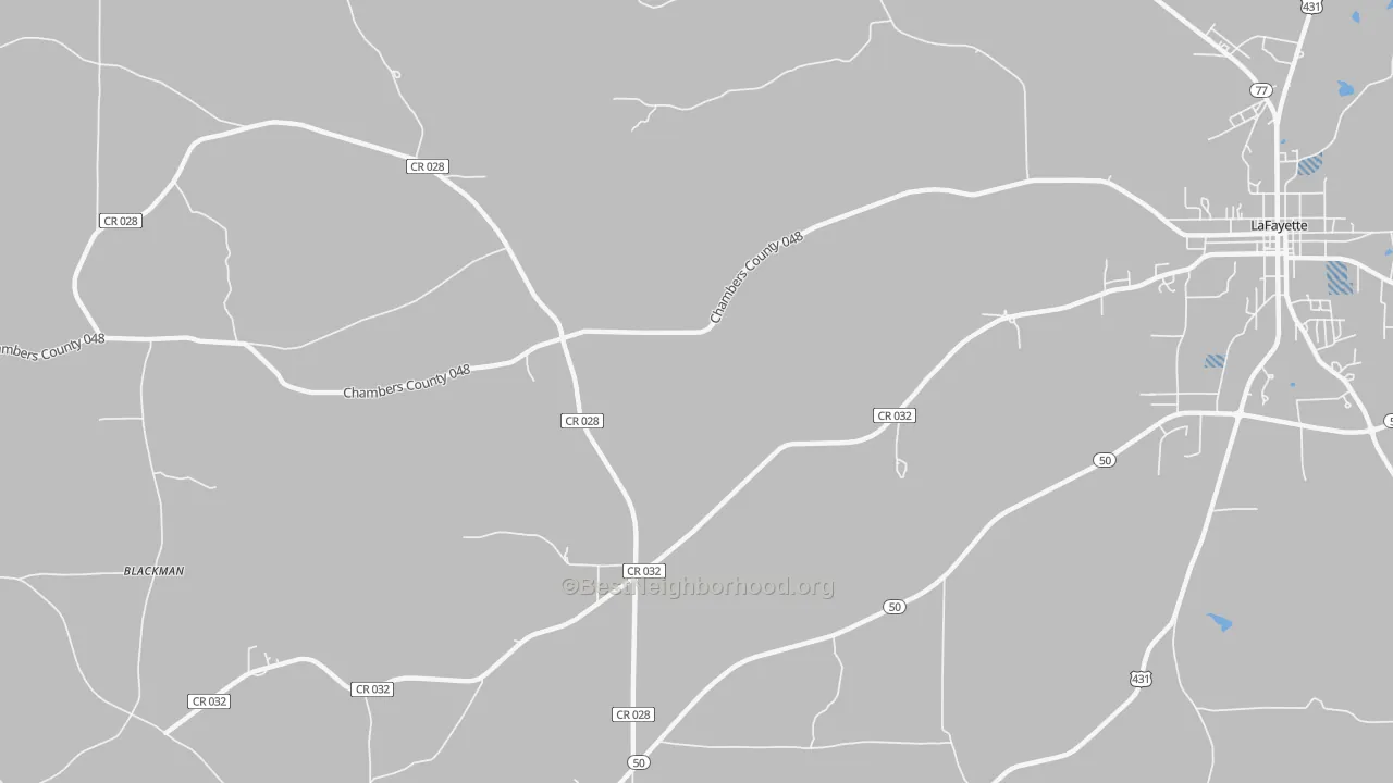 Transit Grade map of Milltown, AL