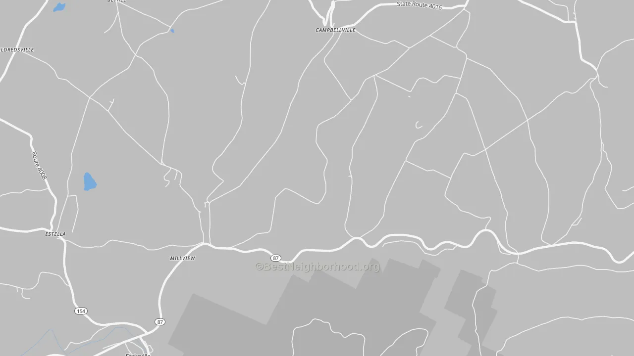 Transit Grade map of Millview, PA