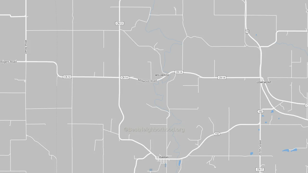 Transit Grade map of Millwood, KS